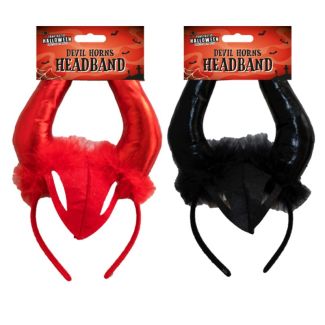 Halloween Devil Horns Headband - Assorted