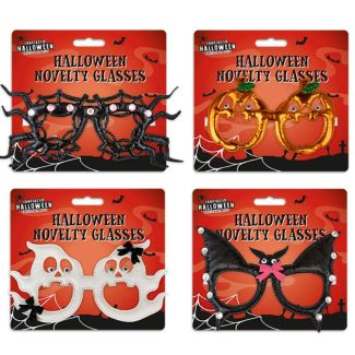 Halloween Novelty Glasses - Assorted