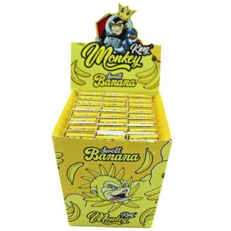 Monkey King Sweet Banana Flavour King Size Slim Paper + Tips 