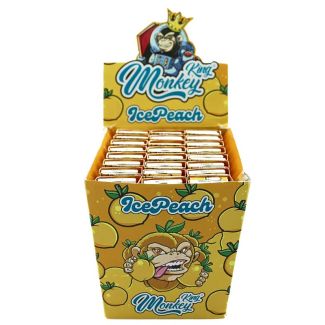 Monkey King Ice Peach Flavour King Size Slim Paper + Tips 