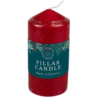Epiphany Apple & Cinnamon Pillar Candle 