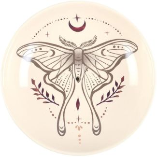 Luna Moth Ceramic Incense Stick Holder 
