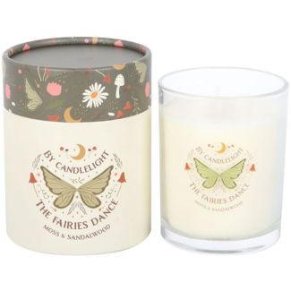 Fairy Wing Candle with Moss & Sandalwood Scent