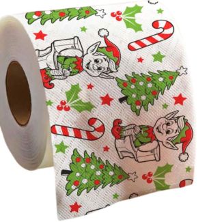 Festive Elf Decorative Toilet Roll