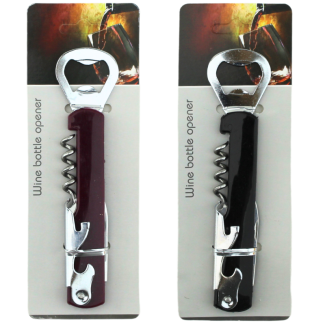 Bottle Opener With Plastic Handle - Assorted 