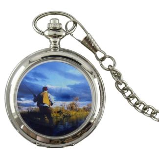 Wholesale Pocket Watch with Chain - Silver
