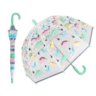 Wholesale Children's Dinosaur Print Dome Umbrella