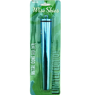 Wise Skies Gradient Metal Cone Holder - Blue and Green