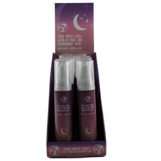 w7 Good Night Glow Night Cream With Retinol & Hyaluronic Acid