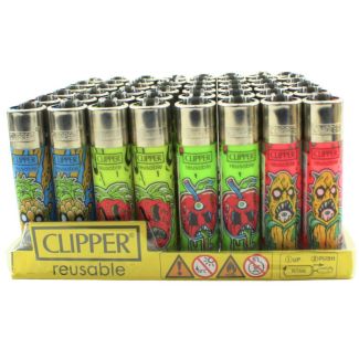 Clipper Reusable Lighters Design "Diabolic Fruit" - Assorted