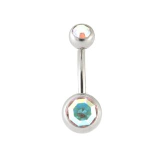 Diamante Belly Bar - AB Stone