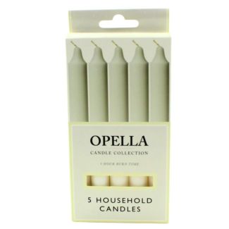 Opella 5 Household Candles 5 hours Burn Time 