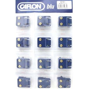 Wholesale Caflon Blu Mini December Gold Blue Zicron Birthstone Studs