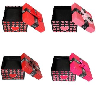 Wholesale 'Elegant Fashion Watches' Watch Box With Cushion- Assorted Colours 