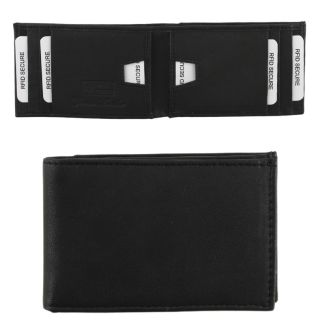 Men's Leather Wallet - Black