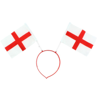 England Flag Design Head Bopper