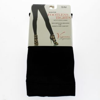 Valentina' s  Legwear Winter Footless Tights (Small)