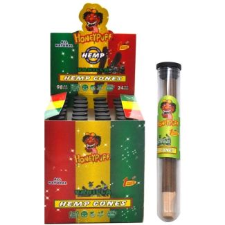 Wholesale HoneyPuff Cones With Wood Filter - Vanilla