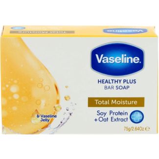 Vaseline Healthy Plus Bar Soap- Total Moisture (75g)