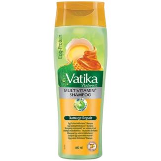 Vatika Egg-Protein Multivitamin Shampoo - Damage Repair (400ml)