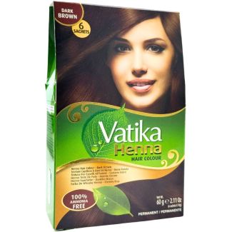 Vatika Henna Hair Colour - Dark Brown (BB-04/27)