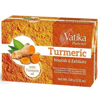 Vatika Turmeric Nourish & Rejuvenate Soap - 100g
