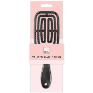Vented Wide Hair Brush - Black