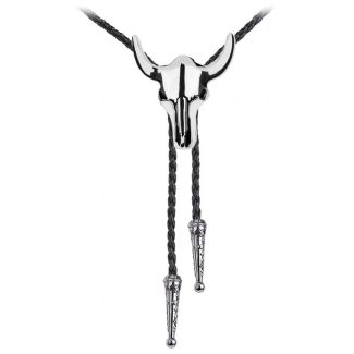 Vintage Western Bull Bolo Tie