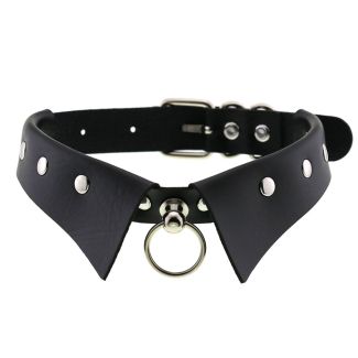 Vegan Leather Choker Studded Collar Design 
