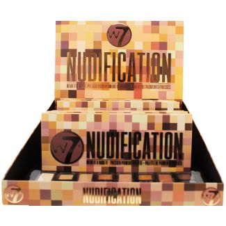 Wholesale W7 Nudification Pressed Pigment Eye Shadow Palette