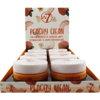 Wholesale W7 Peachy Clean Makeup Remover & Cleansing Balm-70g