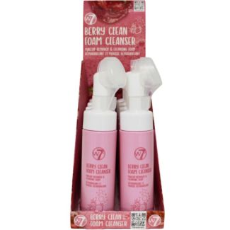 W7 Berry Clean Foam Cleanser & Makeup Remover
