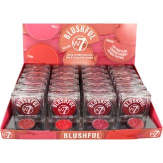 W7 Blushful Cream To Powder Blusher- Assorted 