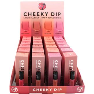 W7 Cheeky Dip Liquid Blusher - Assorted