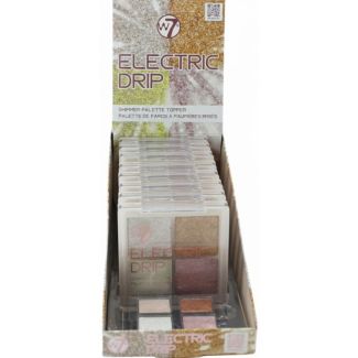 W7 Electric Drip Shimmer Eyeshadow Palette