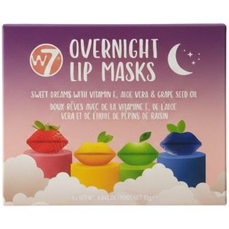 W7 Overnight Lip Masks 4pcs Gift Set