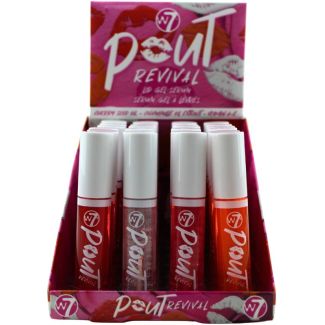 W7 Pout Revival Lip Gel Serum - Assorted