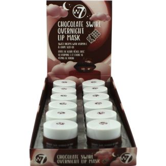 W7 Sweet Dreams Overnight Lip Mask - Chocolate Swirl (12g)