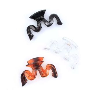 Waved Style Plastic Clamp - 9cm 