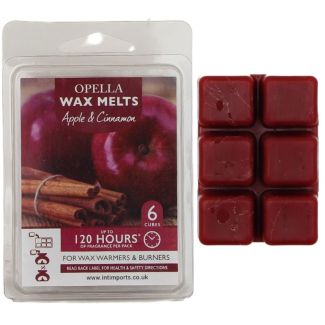 Wholesale Opella 6 Brick Scented Wax Melts - Apple