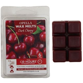 Wholesale Opella 6 Brick Scented Wax Melts - Dark Cherry