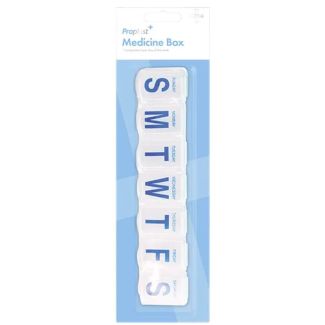 Weekly Medication Organiser with 7 Daily Compartments