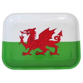 Wholesale Welsh Dragon Flag Large R-Tray
