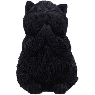 Whisker Wish Black Cat Figurine – (8.5cm)