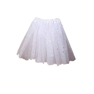 Children's White Net Tutu