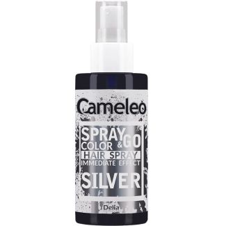 Delia Cameleo Spray & Go Colour Hair Spray - Silver 