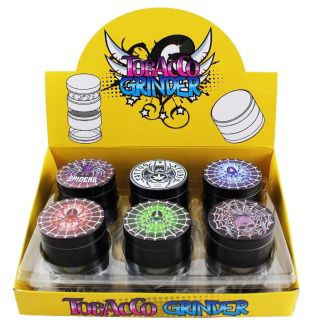 Wholesale 4-Part Metal Handmuller 'Spider' Design - Assorted 