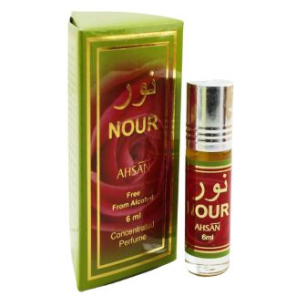 Wholesale Ahsan Alcohol Free Perfume Oil- Nour (6 ml)