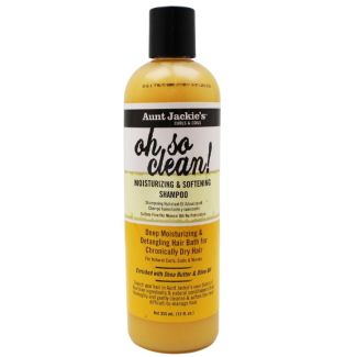 Wholesale Aunt Jackie's Oh So Clean! Moisturising & Softening Shampoo -355ml