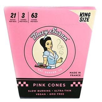 Wholesale Blazy Susan King Size Pink Cones 
